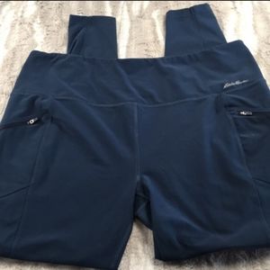 EDDIE BAUER Teal Trail Tight Leggings 2X